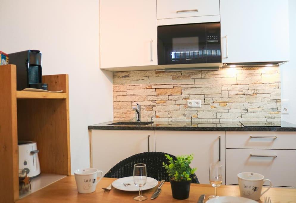 Apartement Nathalie - Wellness Mit Pool Und Sauna 施卢赫湖 外观 照片